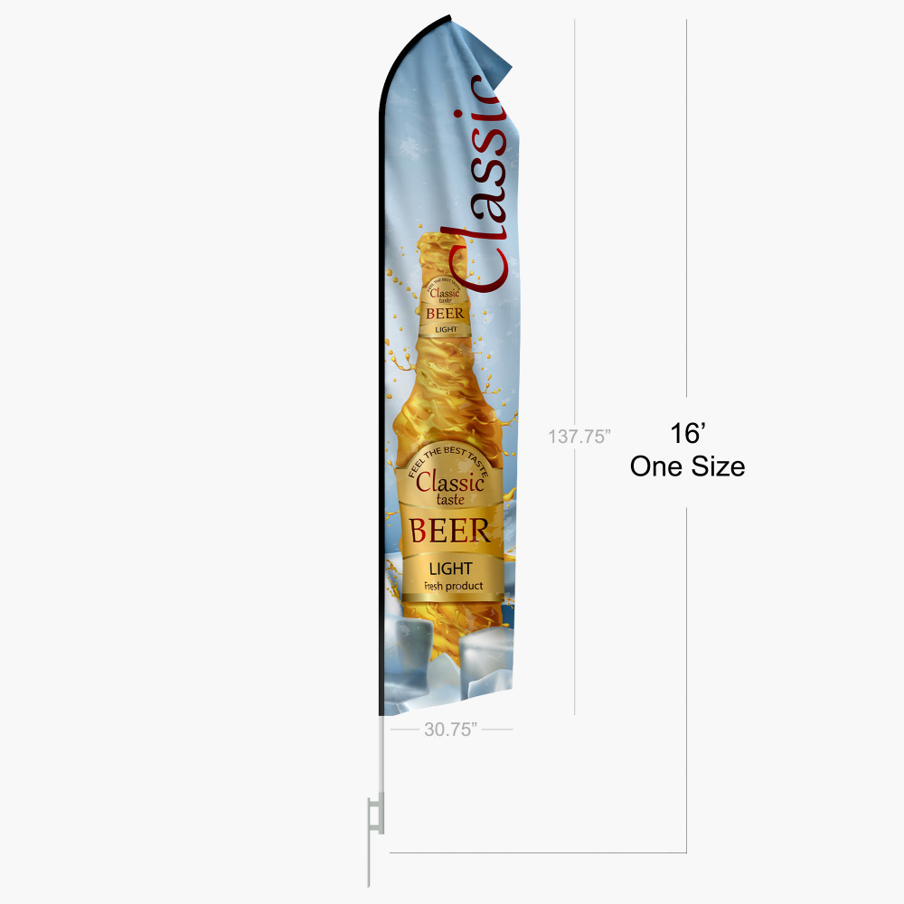 51. Econo Feather Flag 16ft preview